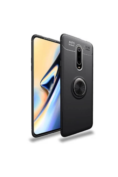 CEPCASE    Xiaomi Mi 9t Pro Kılıf Yüzüklü Standlı Soft Parmak Izi Bırakmaz+nano Ekran Koruma ürün görseli