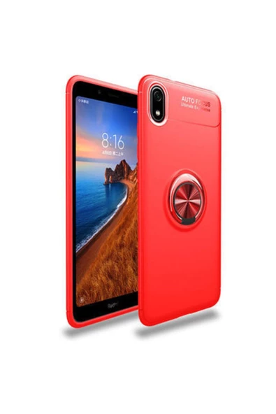 CEPCASE    Xiaomi Redmi 7a Kılıf Yüzüklü Standlı Soft Parmak Izi Bırakmaz+nano Ekran Koruma ürün görseli 1