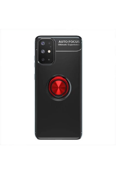 CEPCASE    Samsung Galaxy A31 Kılıf Yüzüklü Standlı Soft Parmak Izi Bırakmaz+nano Ekran Koruma ürün görseli