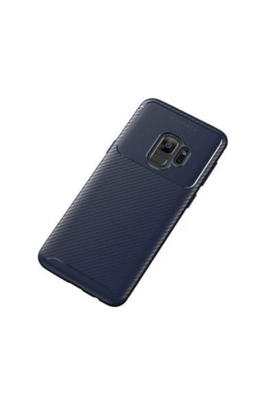CEPCASE    Samsung Galaxy S9 Kılıf Ultra Slim Fit Karbon Tasarım Tam Kalıp+nano Ekran Koruma ürün görseli