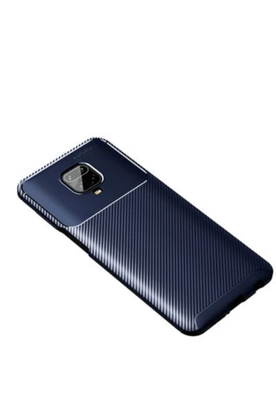 CEPCASE    Xiaomi Redmi Note 9s Kılıf Ultra Slim Fit Karbon Tasarım Tam Kalıp+nano Ekran Koruma ürün görseli