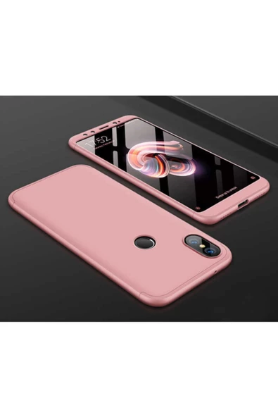 CEPCASE    Xiaomi Mi 6x Kılıf 3 Parça Tam Koruma Zore Ays Kapak