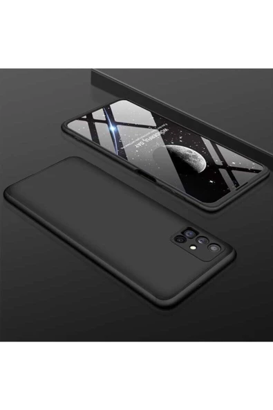 CEPCASE    Galaxy M51 Kılıf 3 Parça Tam Koruma Zore Ays Kapak - 1