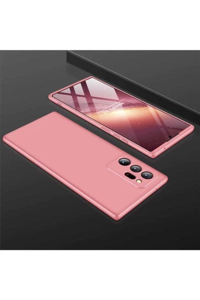CEPCASE    Galaxy Note 20 Ultra Kılıf 3 Parça Tam Koruma Zore Ays Kapak