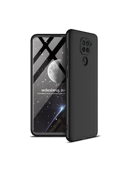 CEPCASE    Xiaomi Redmi Note 9 Kılıf 3 Parça Tam Koruma Zore Ays Kapak