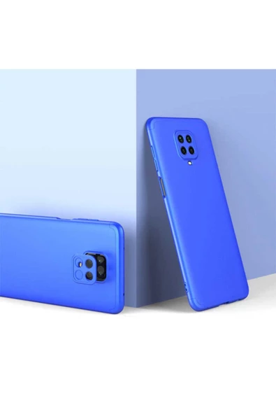 CEPCASE    Xiaomi Redmi Note 9 Pro Kılıf 3 Parça Tam Koruma Zore Ays Kapak