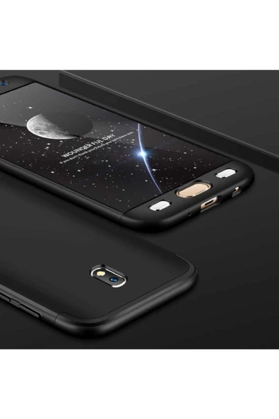CEPCASE    Galaxy J530 Pro Kılıf 3 Parça Tam Koruma Zore Ays Kapak - 1