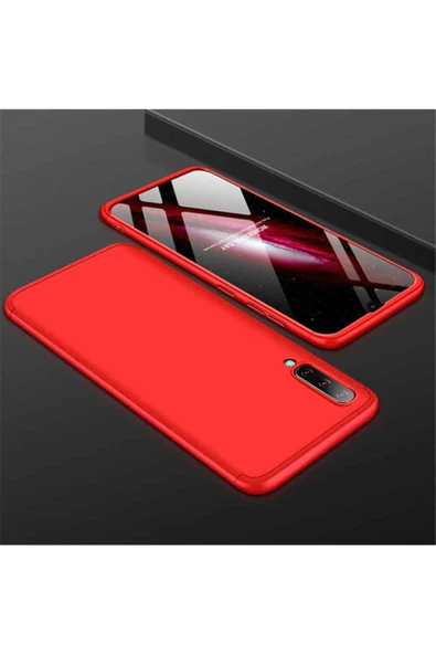 CEPCASE    Galaxy A50 Kılıf 3 Parça Tam Koruma Zore Ays Kapak - 1