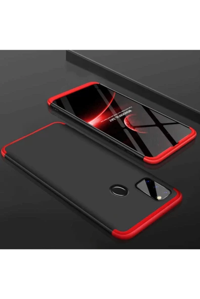 CEPCASE    Galaxy M30s Kılıf 3 Parça Tam Koruma Zore Ays Kapak - 1
