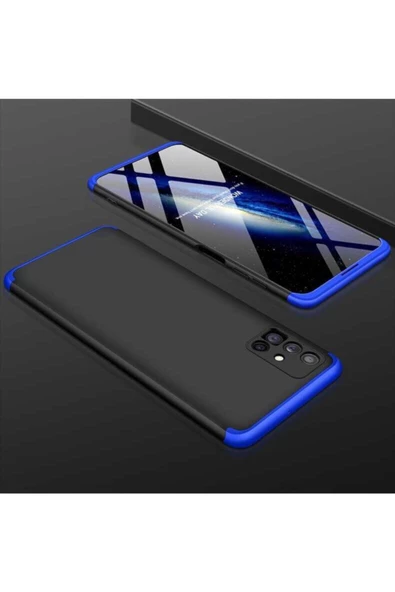 CEPCASE    Galaxy M51 Kılıf 3 Parça Tam Koruma Zore Ays Kapak - 1