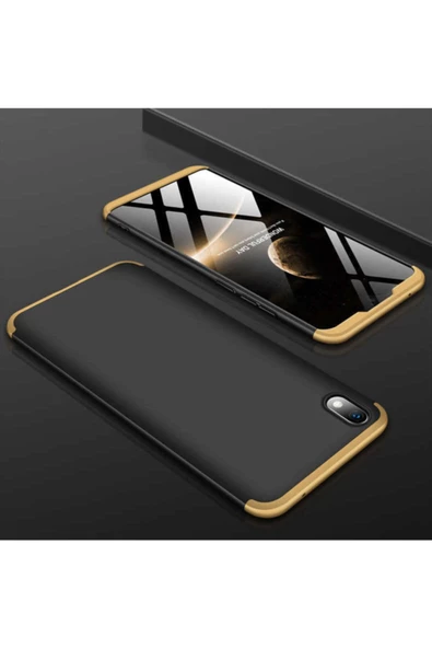 CEPCASE    Xiaomi Redmi 7a Kılıf 3 Parça Tam Koruma Zore Ays Kapak - 1