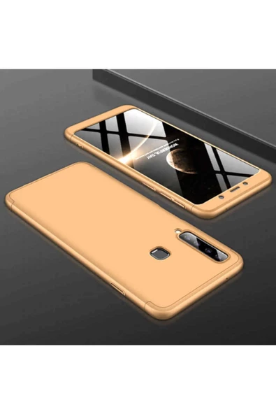 CEPCASE    Galaxy A9 2018 Kılıf 3 Parça Tam Koruma Zore Ays Kapak - 1