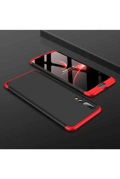 CEPCASE    Huawei P20 Pro Kılıf 3 Parça Tam Koruma Zore Ays Kapak - 1