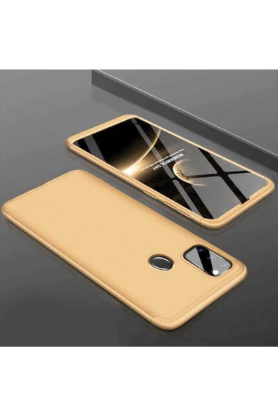 CEPCASE    Galaxy M30s Kılıf 3 Parça Tam Koruma Zore Ays Kapak - 1