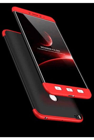 CEPCASE    Xiaomi Mi Max 2 Kılıf 3 Parça Tam Koruma Zore Ays Kapak