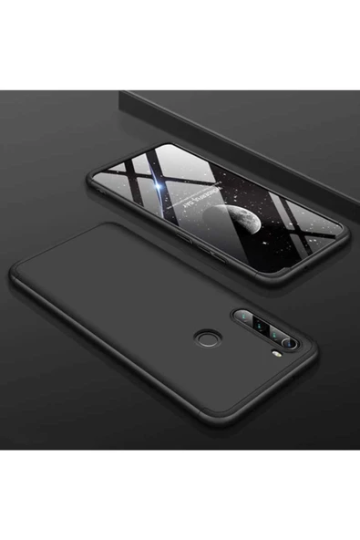 CEPCASE    Xiaomi Redmi Note 8 Kılıf 3 Parça Tam Koruma Zore Ays Kapak