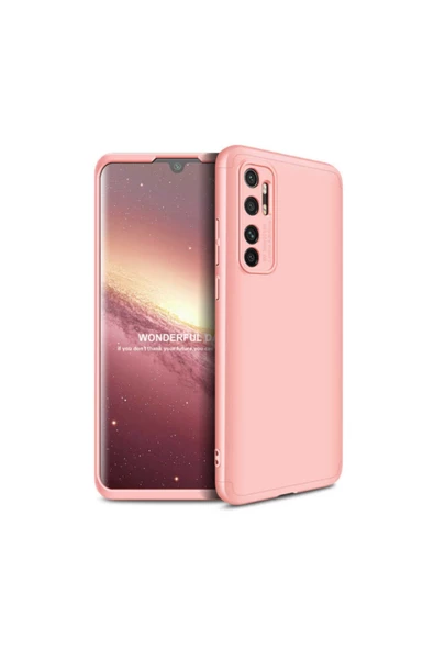 CEPCASE    Xiaomi Mi Note 10 Lite Kılıf 3 Parça Tam Koruma Zore Ays Kapak