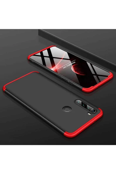 CEPCASE    Xiaomi Redmi Note 8 Kılıf 3 Parça Tam Koruma Zore Ays Kapak