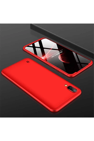 CEPCASE    Galaxy M10 Kılıf 3 Parça Tam Koruma Zore Ays Kapak ürün görseli 1