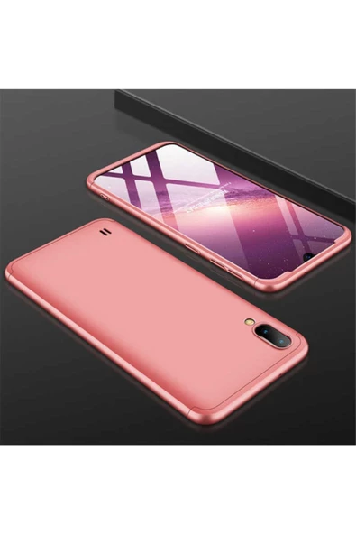 CEPCASE    Galaxy M10 Kılıf 3 Parça Tam Koruma Zore Ays Kapak ürün görseli 1