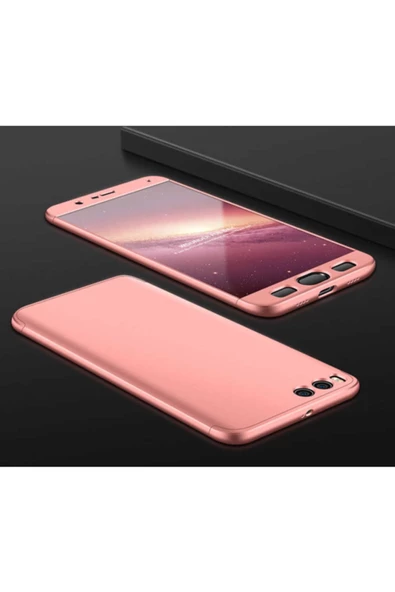 CEPCASE    Xiaomi Mi Note 3 Kılıf 3 Parça Tam Koruma Zore Ays Kapak
