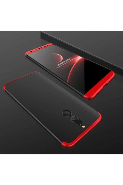 CEPCASE    Huawei Mate 10 Lite Kılıf 3 Parça Tam Koruma Zore Ays Kapak
