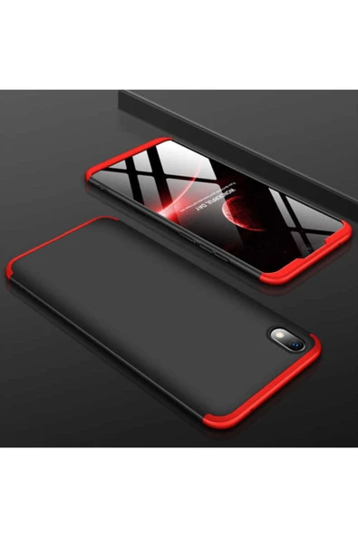 CEPCASE    Xiaomi Redmi 7a Kılıf 3 Parça Tam Koruma Zore Ays Kapak - 1