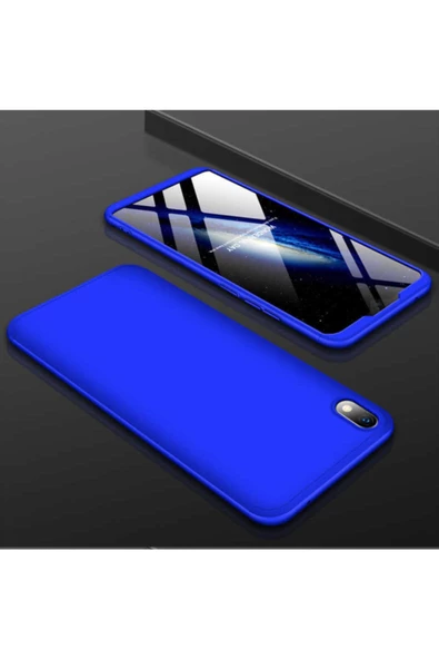 CEPCASE    Xiaomi Redmi 7a Kılıf 3 Parça Tam Koruma Zore Ays Kapak - 1