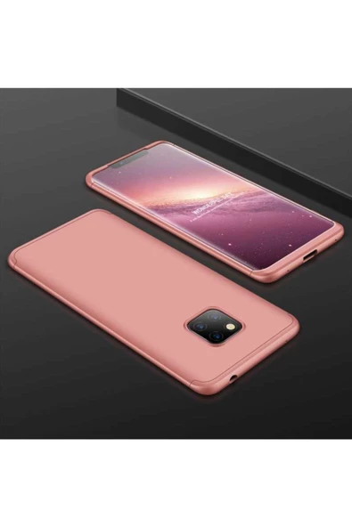 CEPCASE    Huawei Mate 20 Pro Kılıf 3 Parça Tam Koruma Zore Ays Kapak