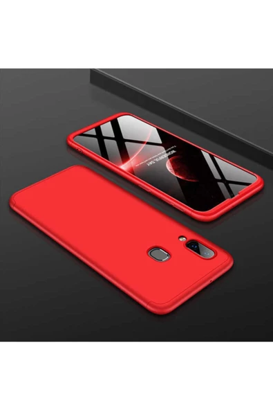 CEPCASE    Galaxy A10s Kılıf 3 Parça Tam Koruma Zore Ays Kapak - 1