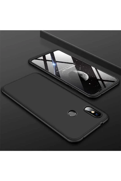 CEPCASE    Xiaomi Redmi Note 7 Kılıf 3 Parça Tam Koruma Zore Ays Kapak
