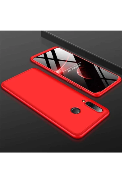 CEPCASE Huawei P30 Lite Kılıf 3 Parça Tam Koruma Zore Ays Kapak
