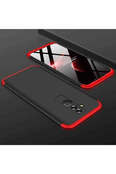 CEPCASE    Huawei Mate 20 Lite Kılıf 3 Parça Tam Koruma Zore Ays Kapak
