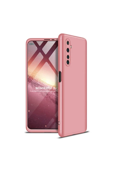 CEPCASE    Realme 6 Pro Kılıf 3 Parça Tam Koruma Zore Ays Kapak