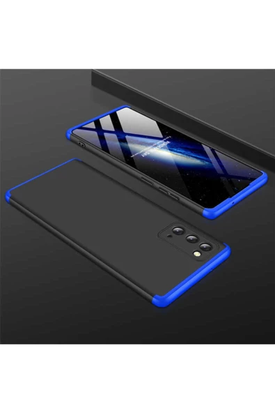 CEPCASE    Galaxy Note 20 Kılıf 3 Parça Tam Koruma Zore Ays Kapak