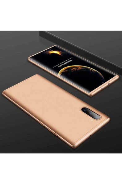 CEPCASE    Galaxy Note 10 Kılıf 3 Parça Tam Koruma Zore Ays Kapak