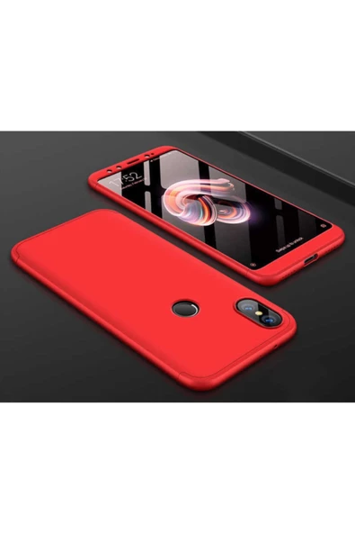 CEPCASE    Xiaomi Mi 6x Kılıf 3 Parça Tam Koruma Zore Ays Kapak