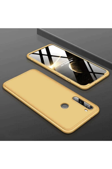 CEPCASE    Xiaomi Redmi Note 8 Kılıf 3 Parça Tam Koruma Zore Ays Kapak