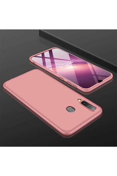 CEPCASE    Galaxy A70 Kılıf 3 Parça Tam Koruma Zore Ays Kapak ürün görseli 1