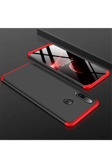 CEPCASE Huawei P30 Lite Kılıf 3 Parça Tam Koruma Zore Ays Kapak