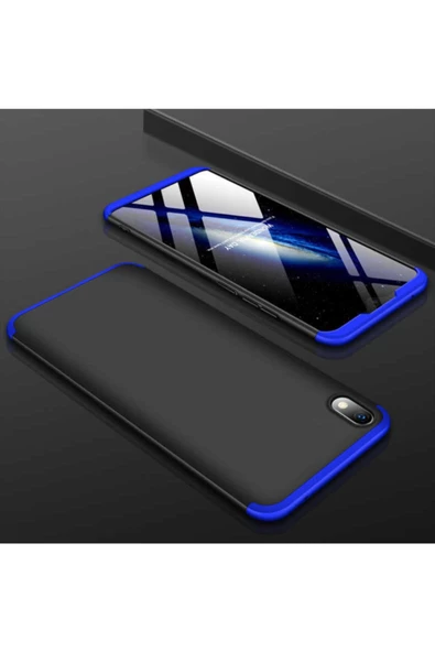 CEPCASE    Xiaomi Redmi 7a Kılıf 3 Parça Tam Koruma Zore Ays Kapak - 1