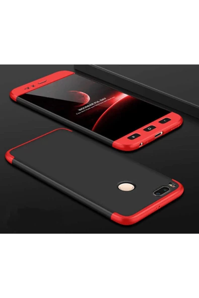 CEPCASE    Xiaomi Mi 5x Kılıf 3 Parça Tam Koruma Zore Ays Kapak