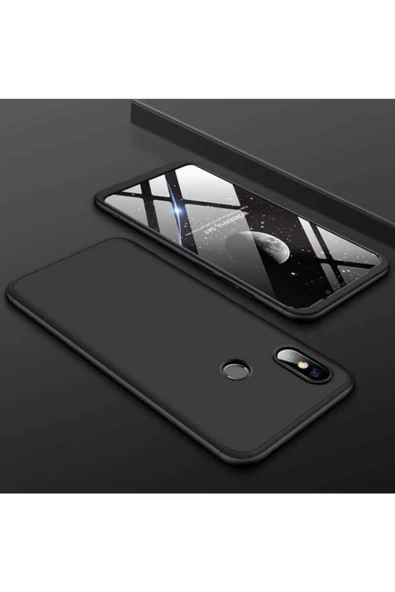 CEPCASE    Xiaomi Mi 8 Se Kılıf 3 Parça Tam Koruma Zore Ays Kapak