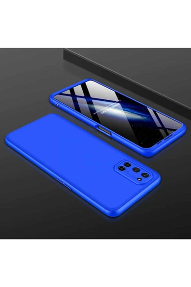 CEPCASE    Oppo A52 Kılıf 3 Parça Tam Koruma Zore Ays Kapak
