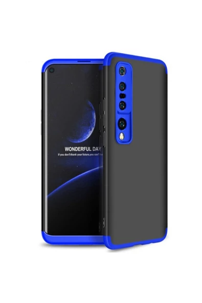 CEPCASE    Xiaomi Mi 10 Pro Kılıf 3 Parça Tam Koruma Zore Ays Kapak