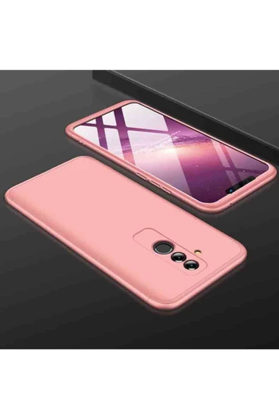 CEPCASE    Huawei Mate 20 Lite Kılıf 3 Parça Tam Koruma Zore Ays Kapak