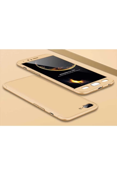 CEPCASE    One Plus 5 Kılıf 3 Parça Tam Koruma Zore Ays Kapak