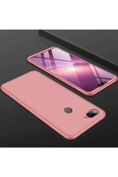 CEPCASE    Xiaomi Mi 8 Lite Kılıf 3 Parça Tam Koruma Zore Ays Kapak
