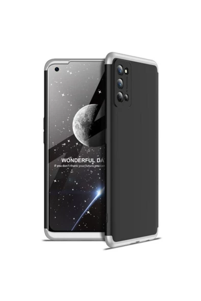 CEPCASE    Realme 7 Pro Kılıf 3 Parça Tam Koruma Zore Ays Kapak