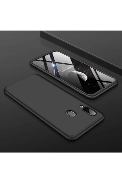 CEPCASE    Galaxy A20 Kılıf 3 Parça Tam Koruma Zore Ays Kapak ürün görseli 1